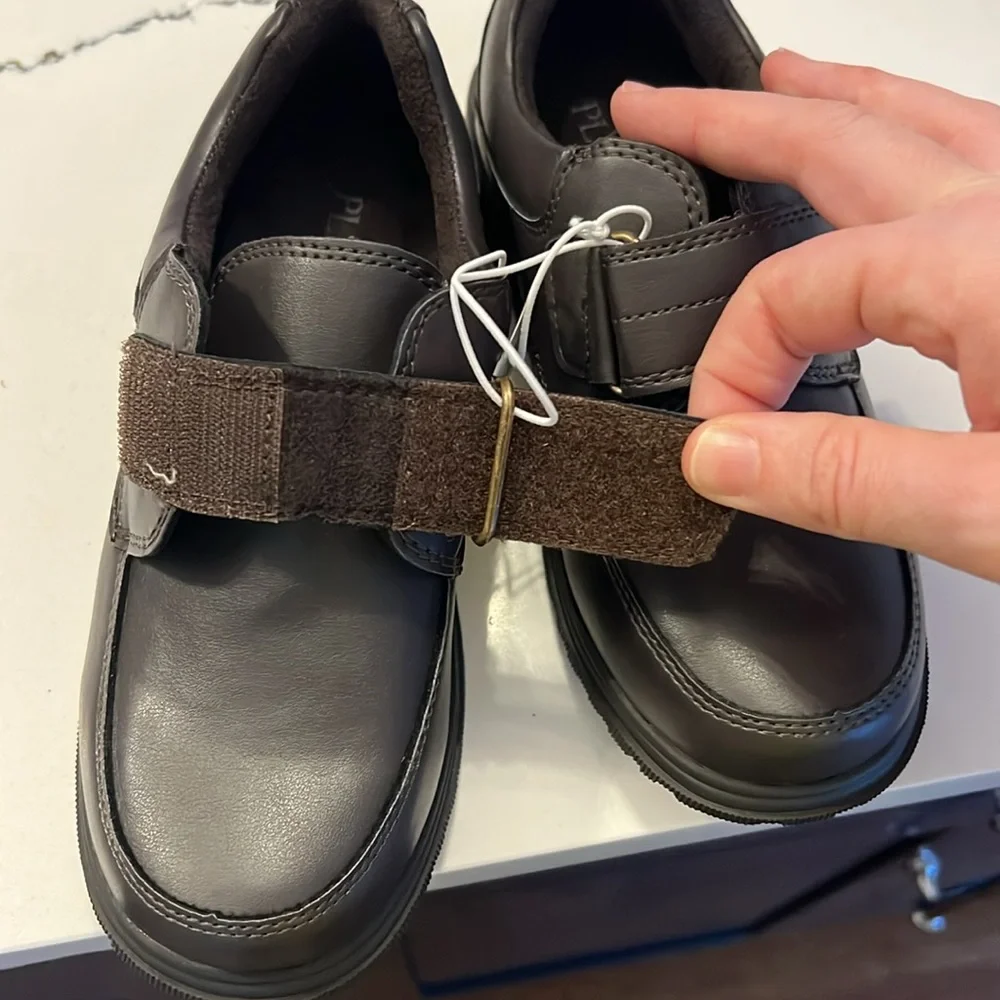 Brown Boys Dress Shoes
